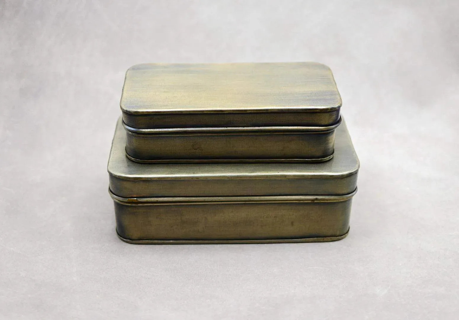 Shop Antique Brass Finish Metal Boxes Online | Maple Village Lane