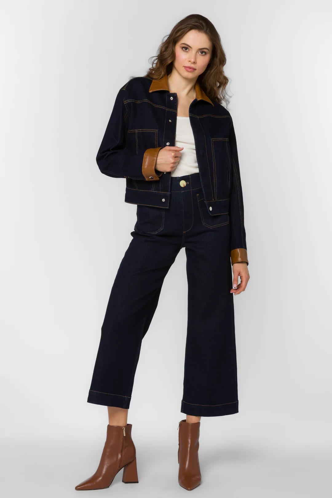 Delphia Indigo Jacket | Velvet Heart Clothing