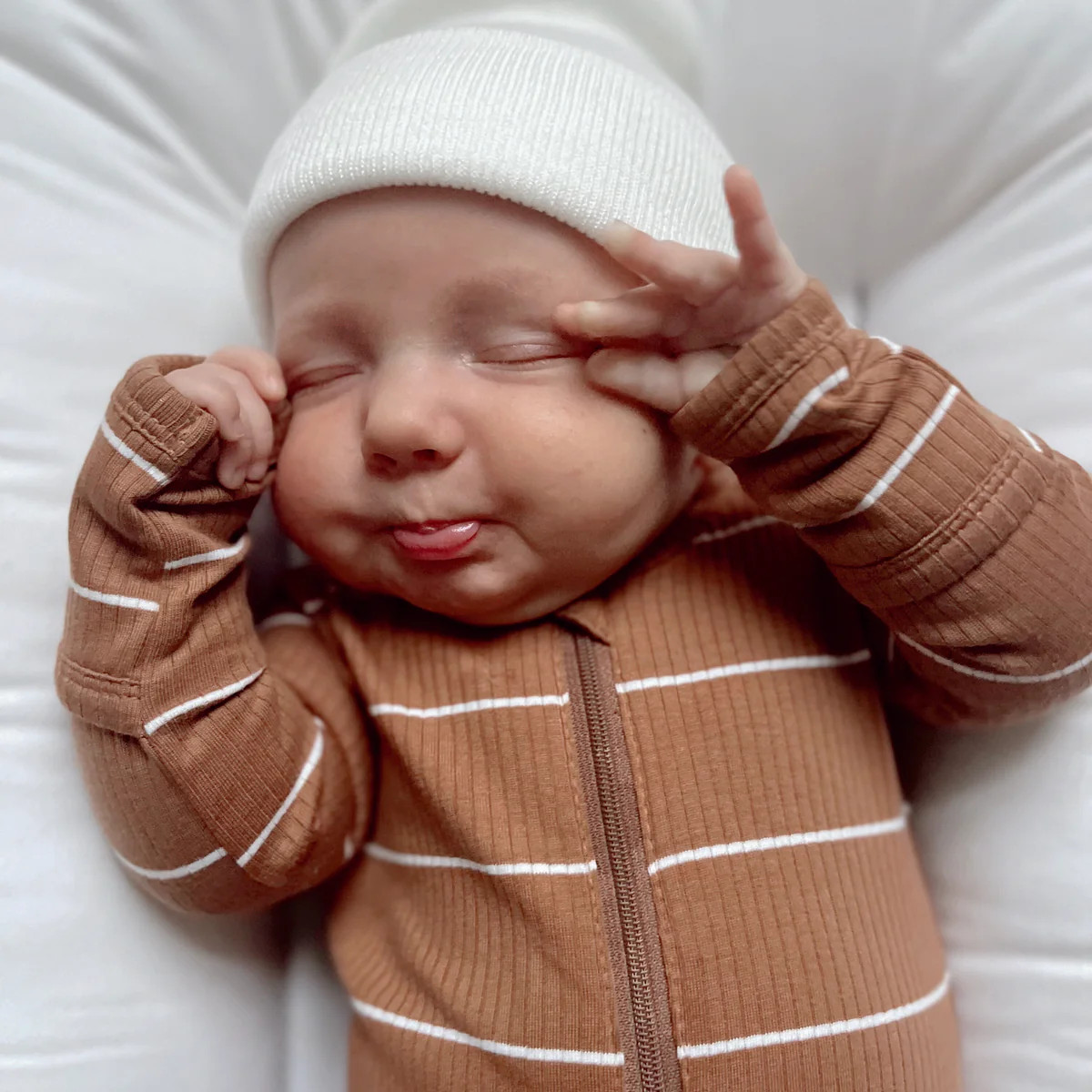 Baby's First Hat®, Warm White | SpearmintLOVE