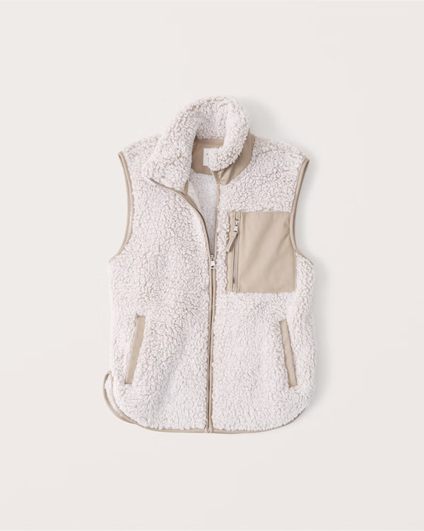 Cloud Sherpa Vest | Abercrombie & Fitch (US)