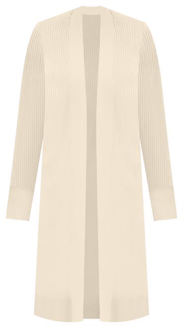 Ribbed Open Cardigan | LOFT