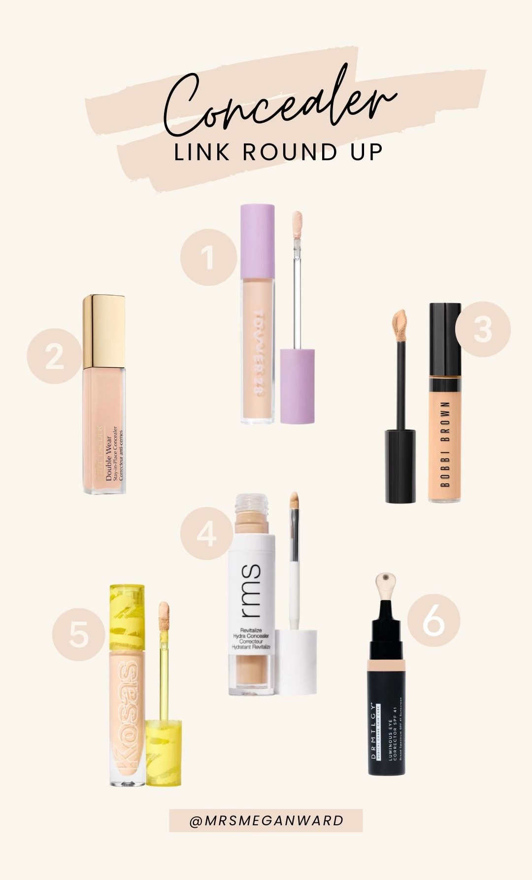 Concealer series product lineup in order of favorites!

#LTKFindsUnder50 #LTKOver40 #LTKBeauty