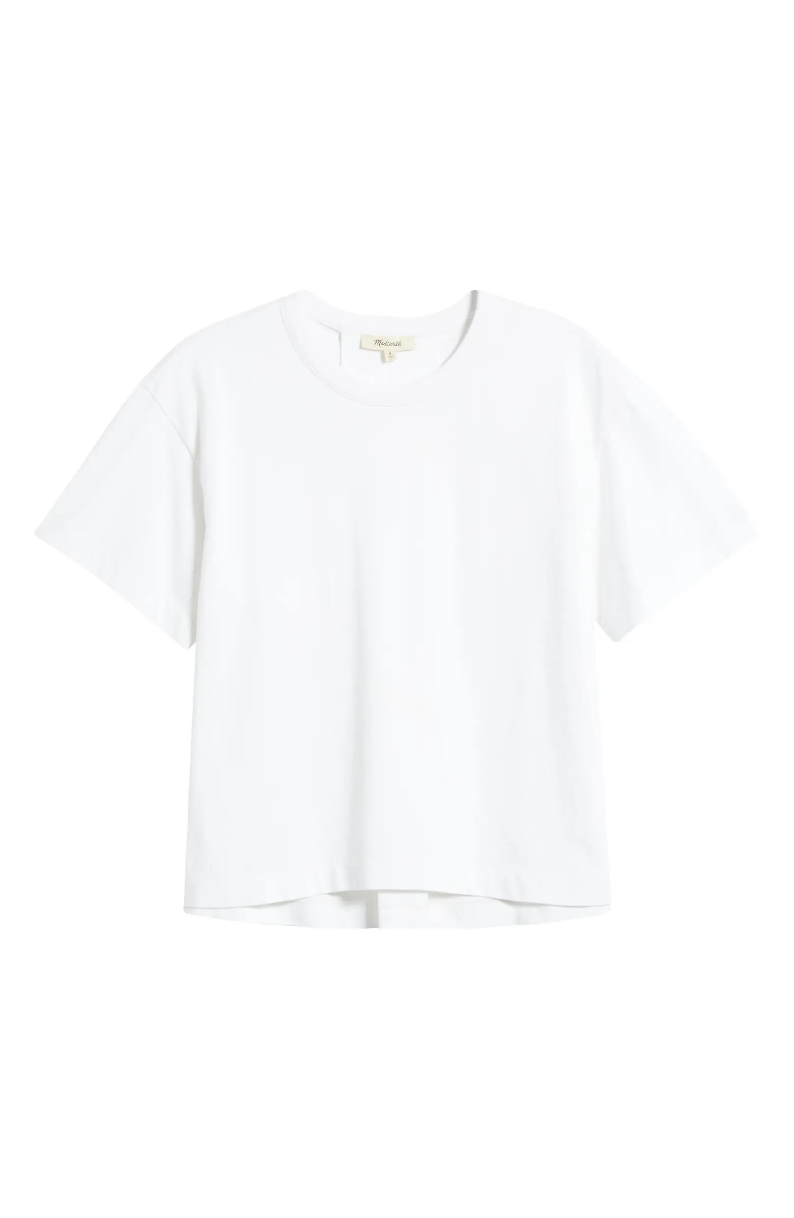 Madewell Back Pleat Classic T-Shirt | Nordstrom | Nordstrom