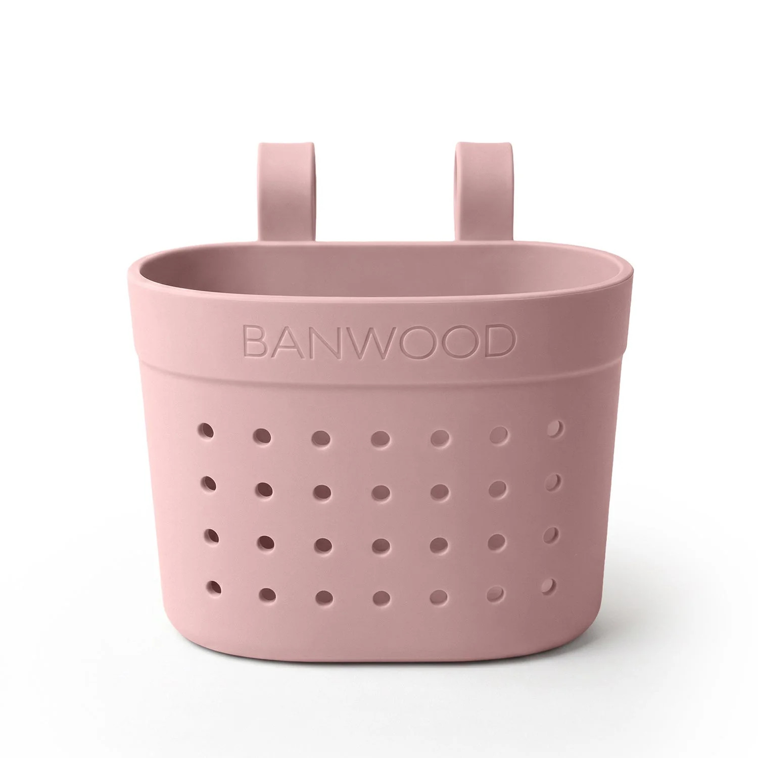 Banwood Pin & Ride Kids Bike Basket \u2014 Dusty Rose | Banwood