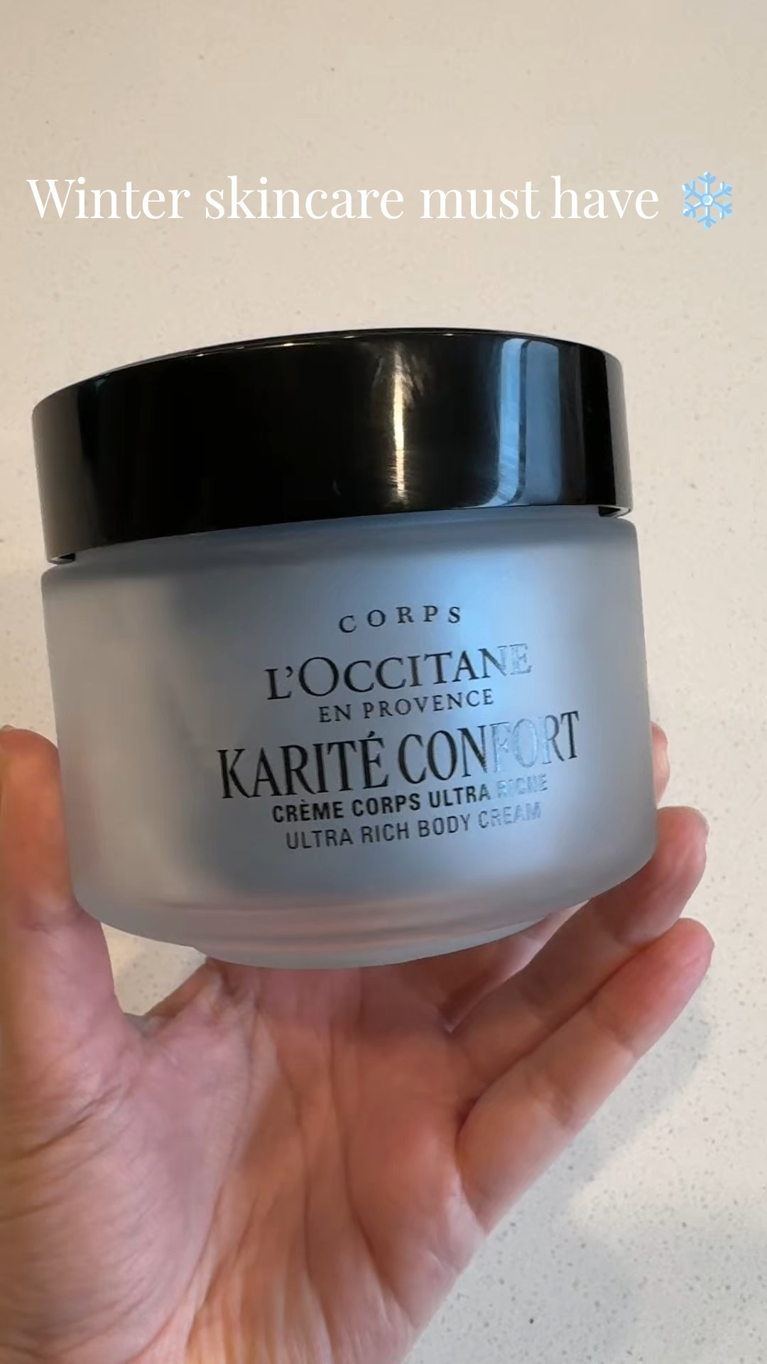 
My skin has been so dry this winter, so I was excited to try this body cream, gifted by @loccitane and @sephoracanada. It’s thick, very hydrating without feeling greasy, and the scent is amazing 🙌🏻


Body cream, hand cream, l’occitane, skin care, skincare, moisturizer, beauty products, winter must haves, winter skin care, shea butter 



#LTKcanada #LTKbeauty #LTKwinter