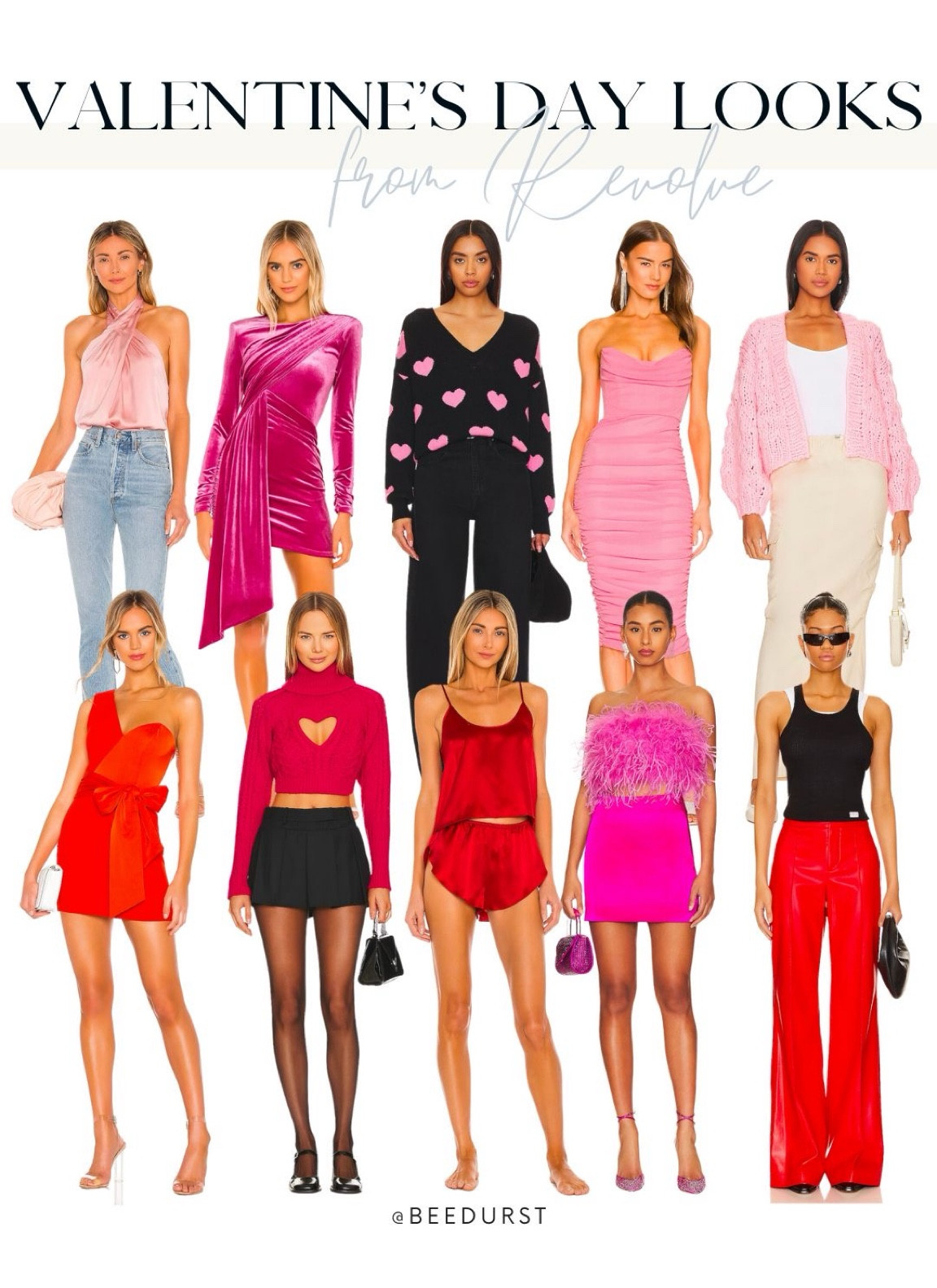 Valentine’s Day outfit from Revolve, date night outfit, red dress, pink dress, red pajamas, Valentine’s Day pajamas, Valentine’s Day date outfit

#LTKSeasonal #LTKstyletip #LTKparties