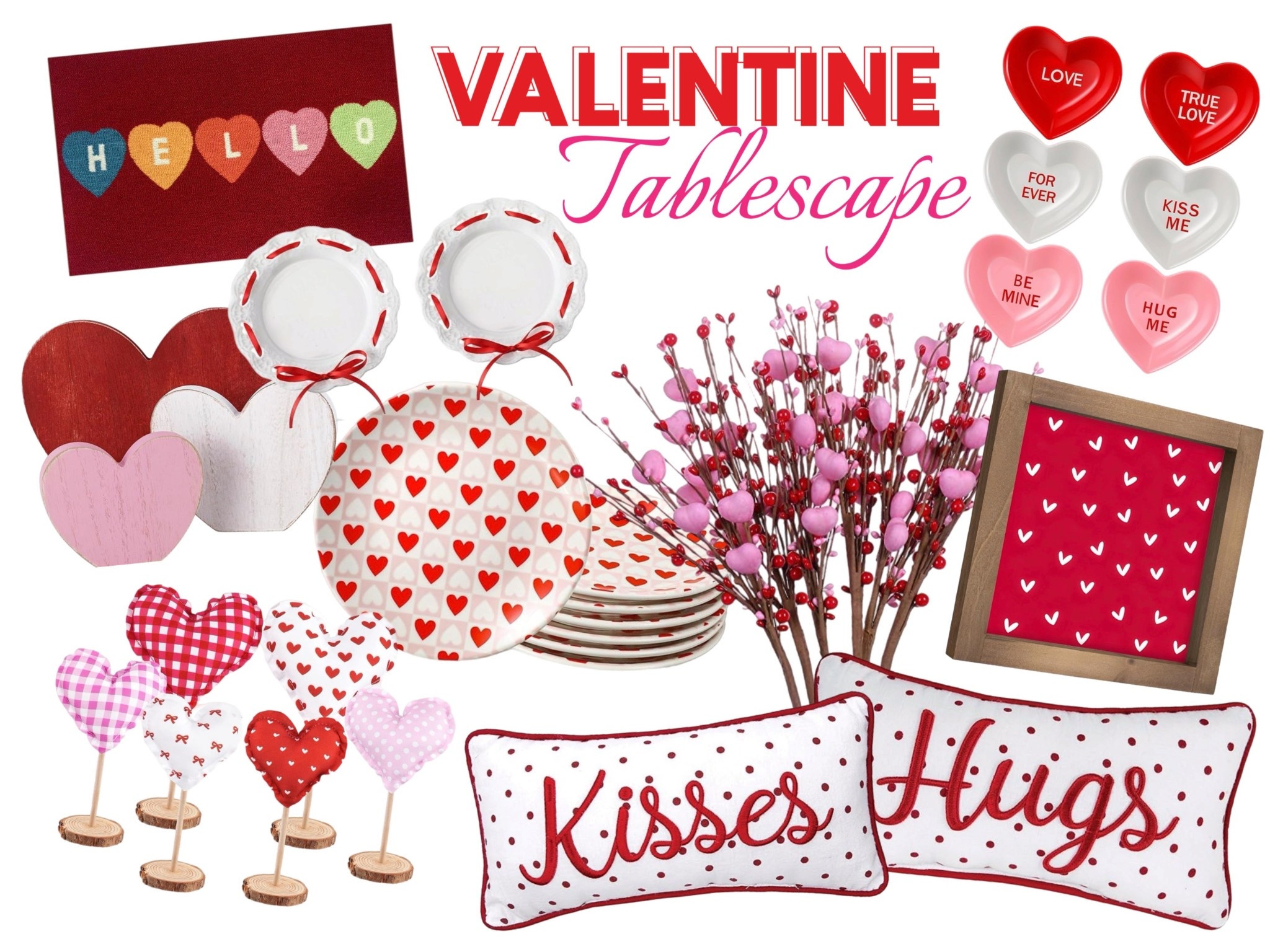 Valentine Tablescape and home decor ❤️💕

#LTKmomlife #LTKHome #LTKFindsUnder50