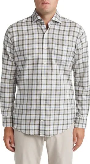 Peter Millar Alton Plaid Button-Up Shirt | Nordstrom | Nordstrom
