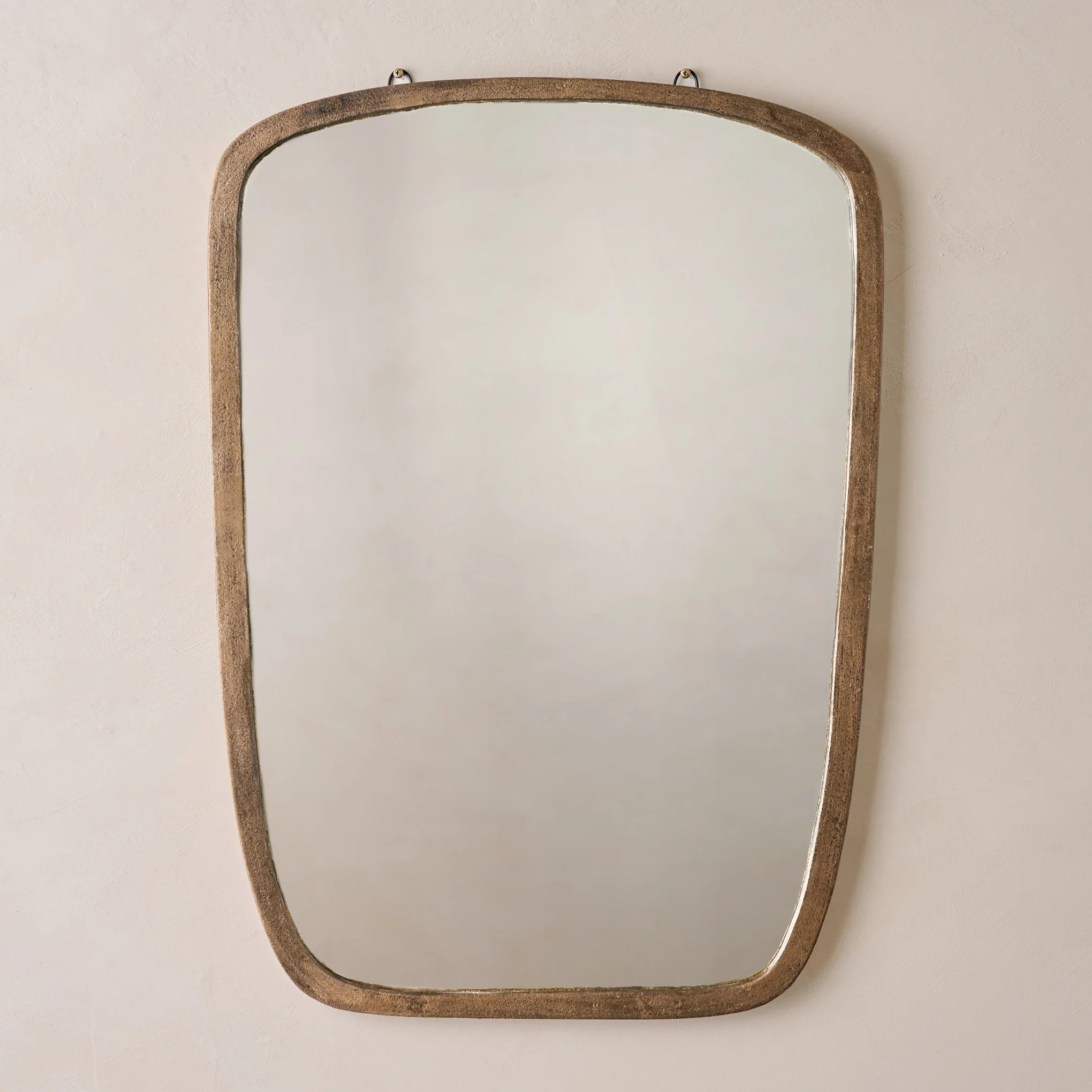Jameson Aged Brass Framed Mirror | Magnolia