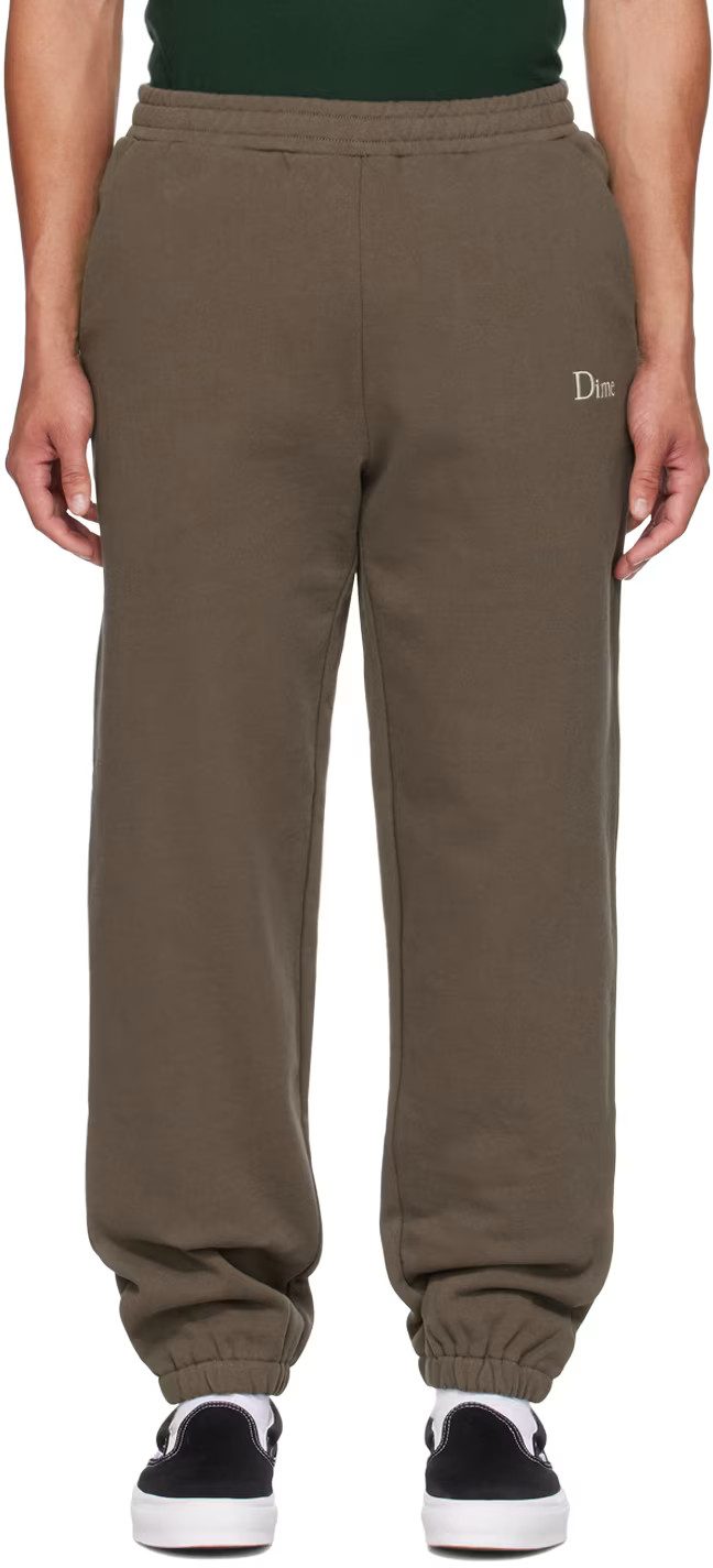 Dime - Brown Classic Sweatpants | SSENSE