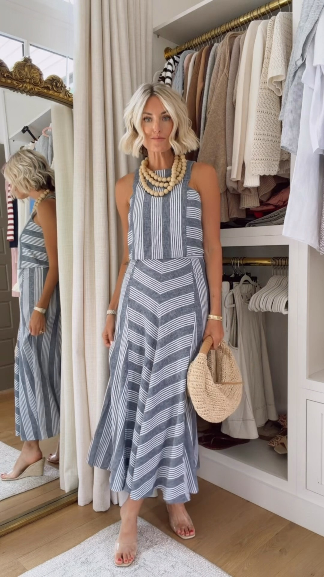 One of my favorite matching sets is back in a new color 👏🏼 loving this blue! Wearing size 0 in the skirt & size 2 in the top.

Loverly Grey, Loft, matching set, summer fashion, summer outfit ideas

#LTKootd #LTKSeasonal