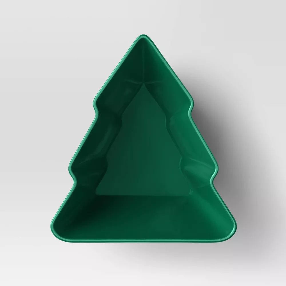 8oz Christmas Plastic Figural Tree Dip Bowl Green - Wondershop™ | Target