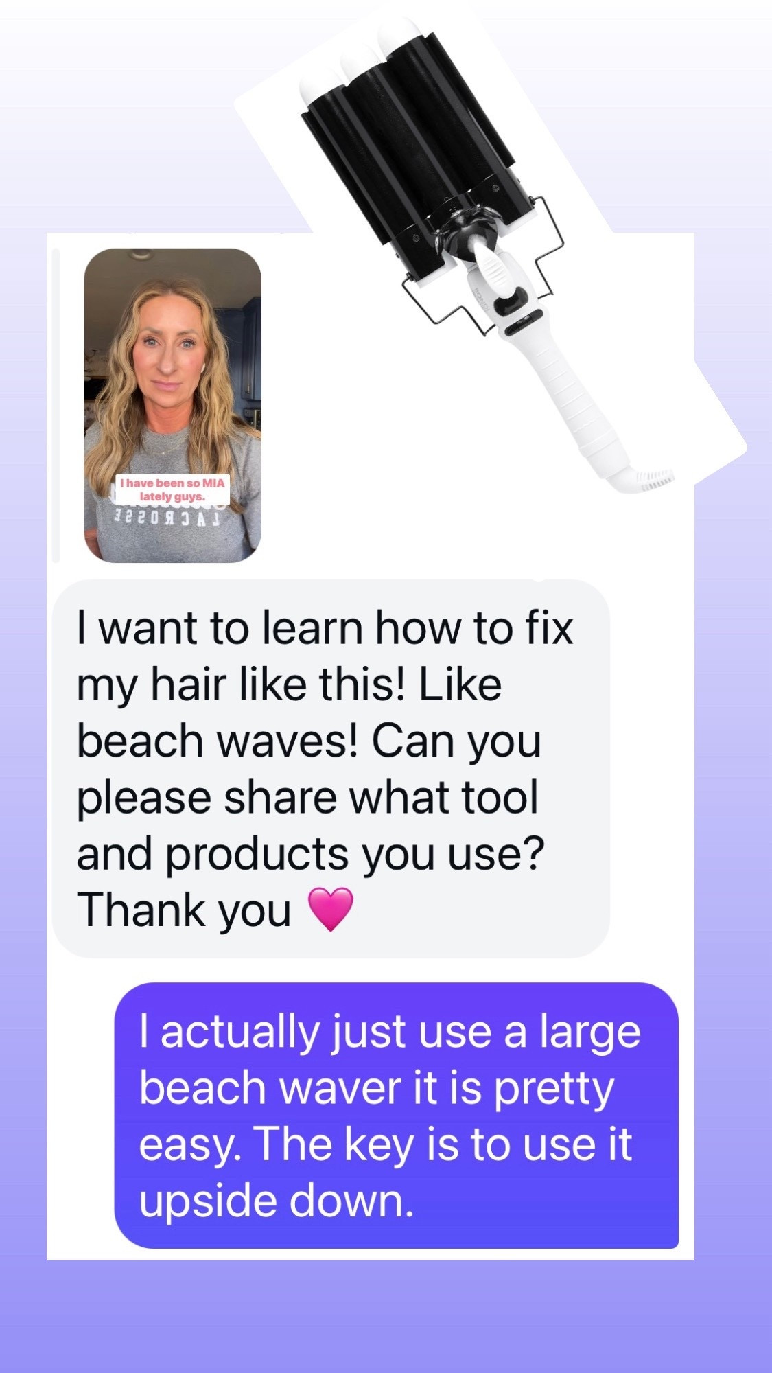 Hair, beach waver, beachy waves, beachy hair, curly hair, hair waver, Sephora, sephora sale 

#LTKOver40 #LTKBeauty