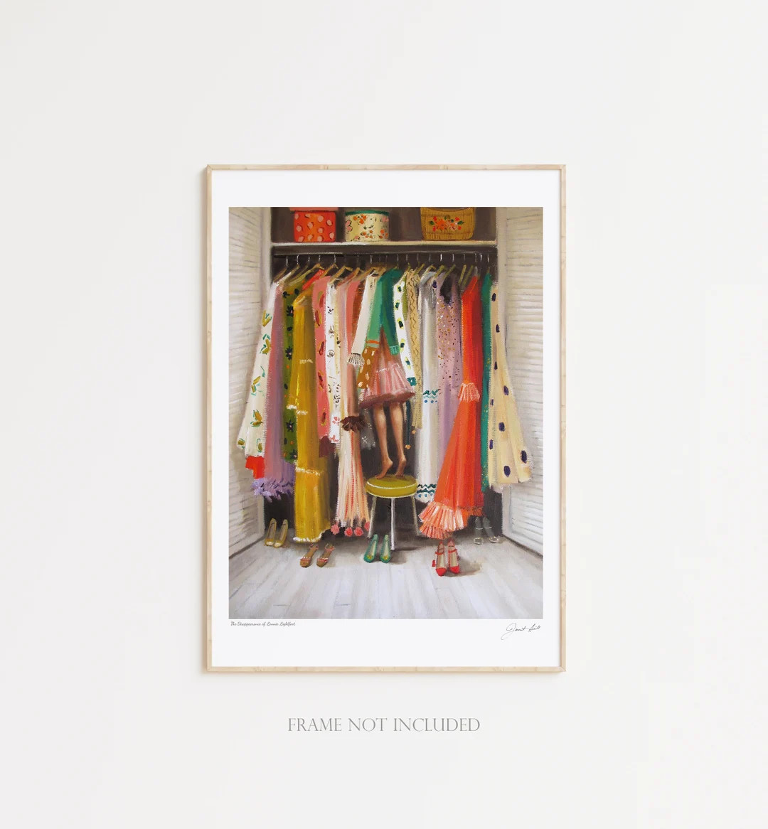 The Disappearance of Lonnie Lightfoot. Art Print. Janet Hill Studio | Etsy (US)