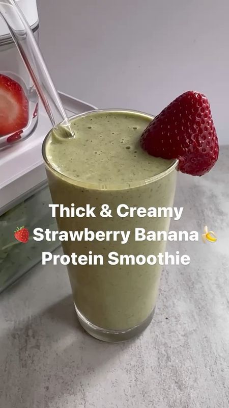 A smoothie you’ll want to drink every dang day 👏🏼

The three things you need to make a #bloodsugarbliss smoothie according to a Registered Dietitian👇🏼
1. Protein! Always add a scoop of protein to your smoothie. This is key to keeping you satiated. 
2. Veggies! If all you’re adding to your smoothie is fruit & more fruit, stop and add a handful of veggies. Spinach is my go-to, but kale and cauliflower rice work great too.
3. A high-quality blender like the @ZWILLING_USA Enfinigy Personal Blender. It makes the smoothest, creamiest smoothie that makes for a balanced meal on the go. 

If you find yourself in a breakfast rut or are looking for a quick post-workout snack, try making my tried and true Thick & Creamy Strawberry Banana Protein Smoothie🍌🍓. You’ll have a delicious smoothie ready to go in minutes with https://www.instagram.com/Zwilling_usa/ Enfinigy personal blender. Grab the recipe below!
-
Thick & Creamy Strawberry Banana Protein Smoothie 🍌🍓
- ½ banana, frozen 
- 3 whole strawberries
- frozen 2 handfuls spinach or kale 
- 1 cup almond milk 
- 1 TB almond butter (I use @artisananaturals) 
- 1 scoop vanilla protein of choice (use @rowdy_health) 
- ½ teaspoon vanilla extract 
- 2 tablespoons chia seeds

Place all ingredients in a @ZWILLING_USA blender. Blend. Drink.🥤

With any purchase of the Enfinigy Personal Blender, by using code “WHITNEY”, your followers can get a free set of glass straws. Only U.S. site and valid through 12/31/2023.

 #ZWILLING1731 #FreshAndSave #Enfinigy #liketoknow #LTK #proteinsmoothie #greensmoothie #dietitianeats #bloodsugarbliss