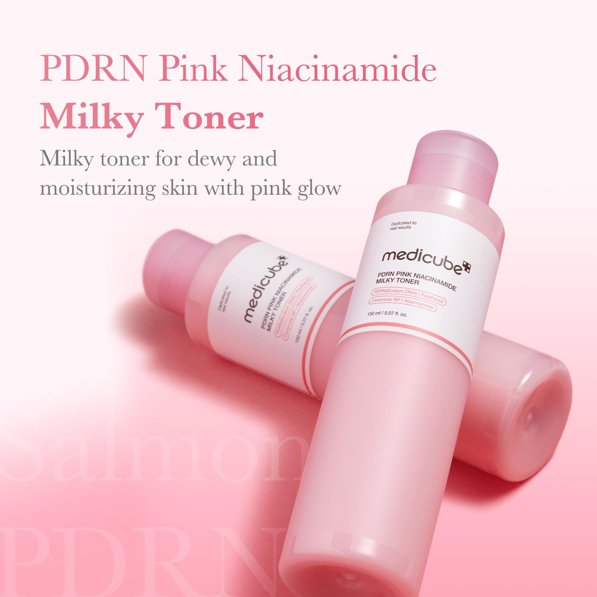 medicube PDRN Toner Salmon DNA Milky Toner | for Hydrating, Moisturizing, Soothing with Ceramide,... | Amazon (US)