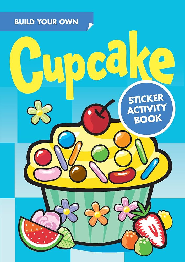 Build Your Own Cupcake Sticker Activity Book (Dover Little Activity Books: Food) | Amazon (US)