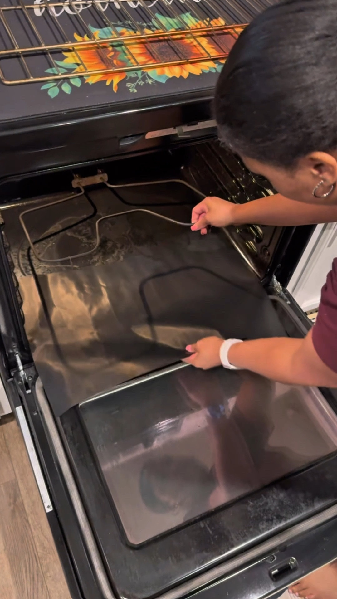 Oven liners for easy oven cleaning ￼

#LTKfoodie #LTKHome