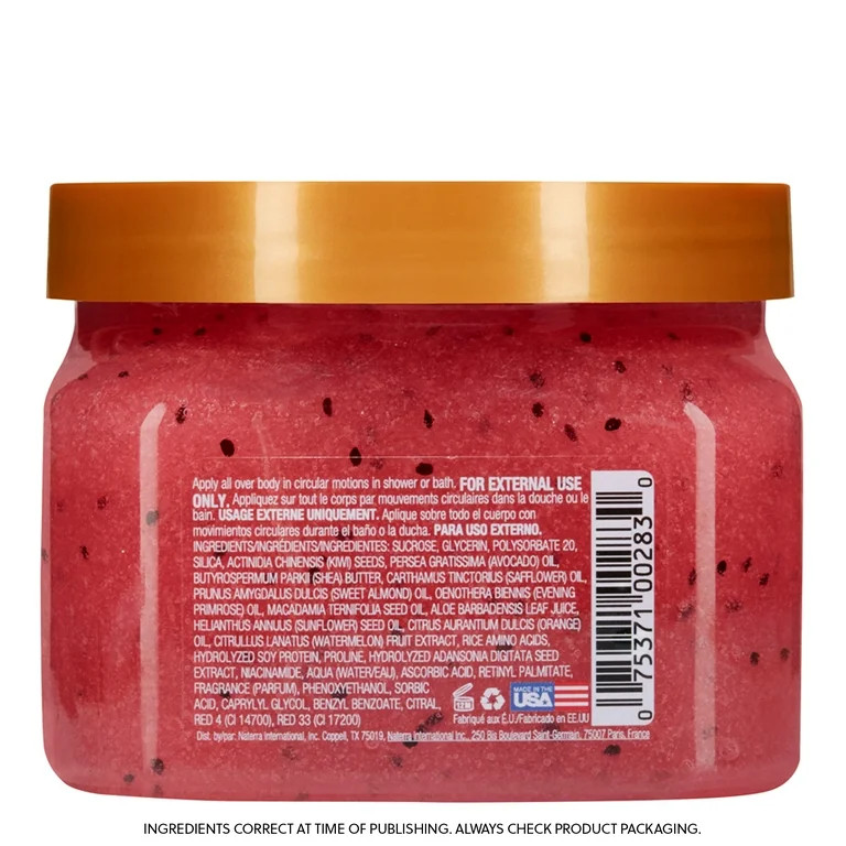 Tree Hut Watermelon Shea Sugar Exfoliating and Hydrating Body Scrub, 18 oz. | Walmart (US)