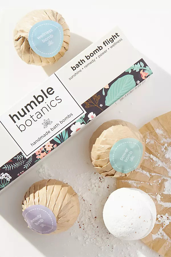 Humble Botanics Bath Bomb Flight Set | Anthropologie (US)