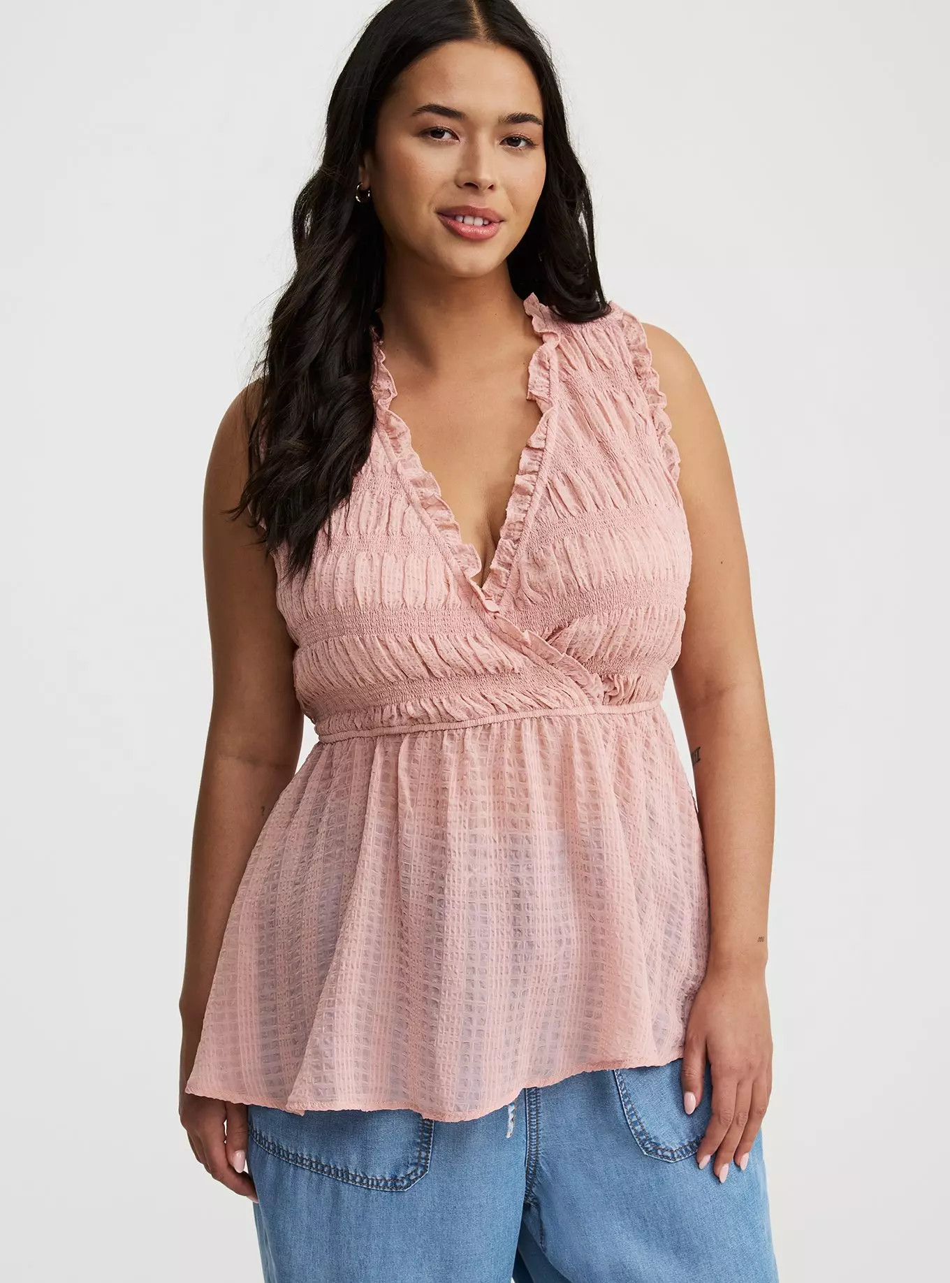 Surplice Sleeveless Top | Torrid (US & Canada)