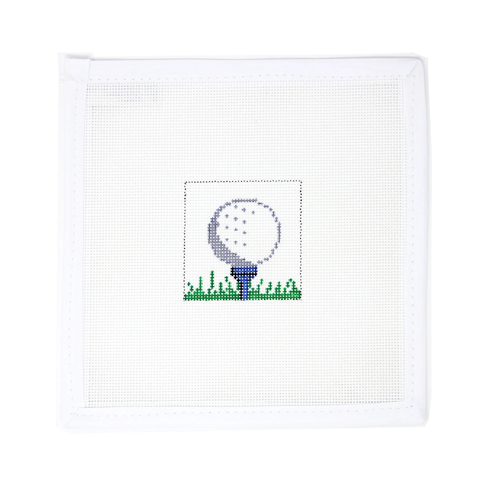 Golf Ball on Tee | Greystone Needlepoint