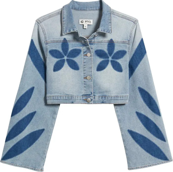 Shadow Crop Denim Jacket | Nordstrom