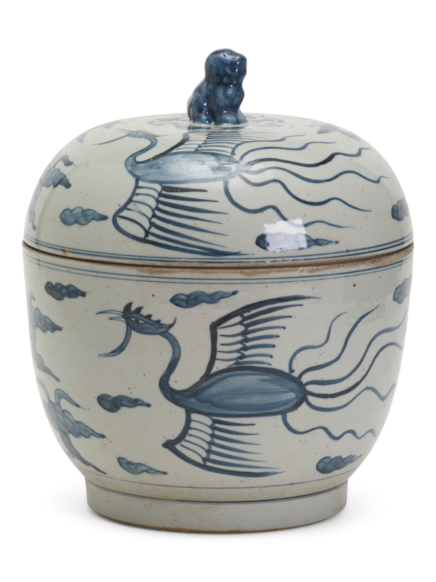 10x11 Porcelain Phoenix Lidded Jar | Home | Marshalls | Marshalls