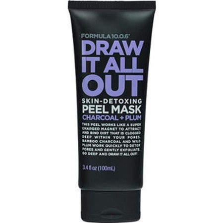 Formula 10.0.6 1725157 3.4 oz Draw it All Out Skin-Detoxing Charcoal Plus Plum Peel Mask | Walmart (US)