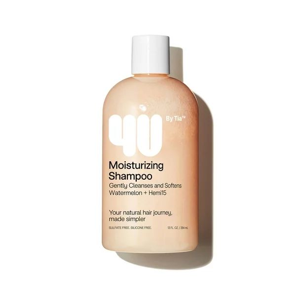 4U by Tia Moisturizing Shampoo with Watermelon and Hemi15, 13 fl oz | Walmart (US)