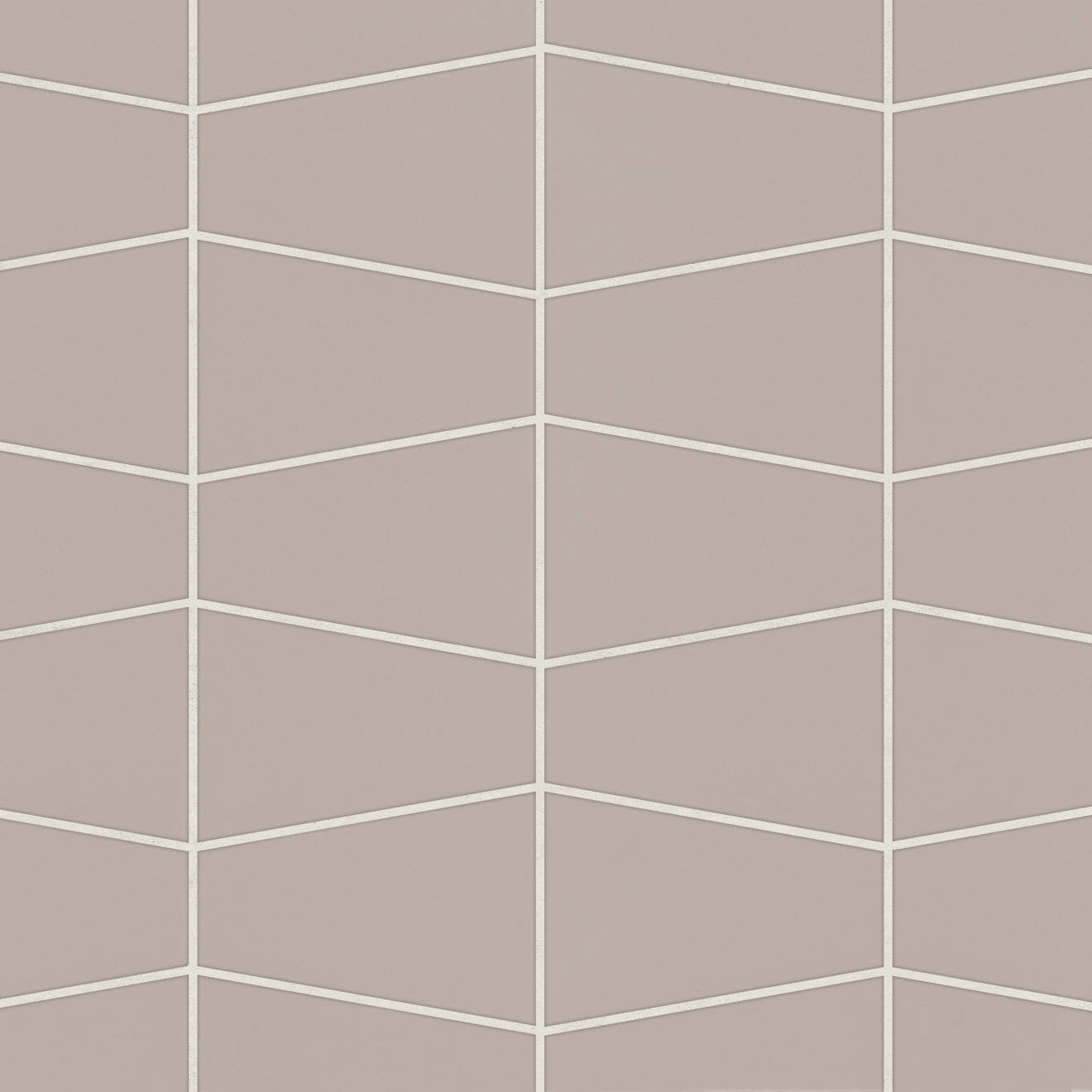 Marin Trapezoid Matte Porcelain Mosaic in Coastal Cliff | Bedrosians Tile and Stone