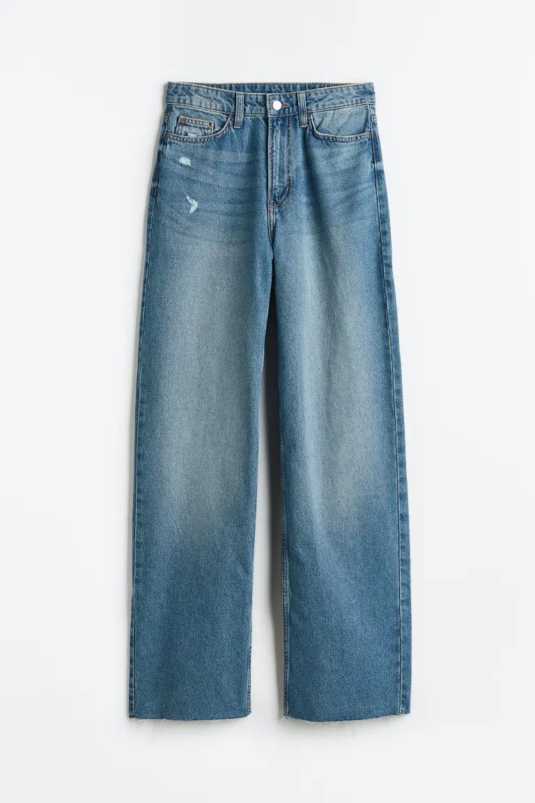 Wide Ultra High Jeans | H&M (US + CA)