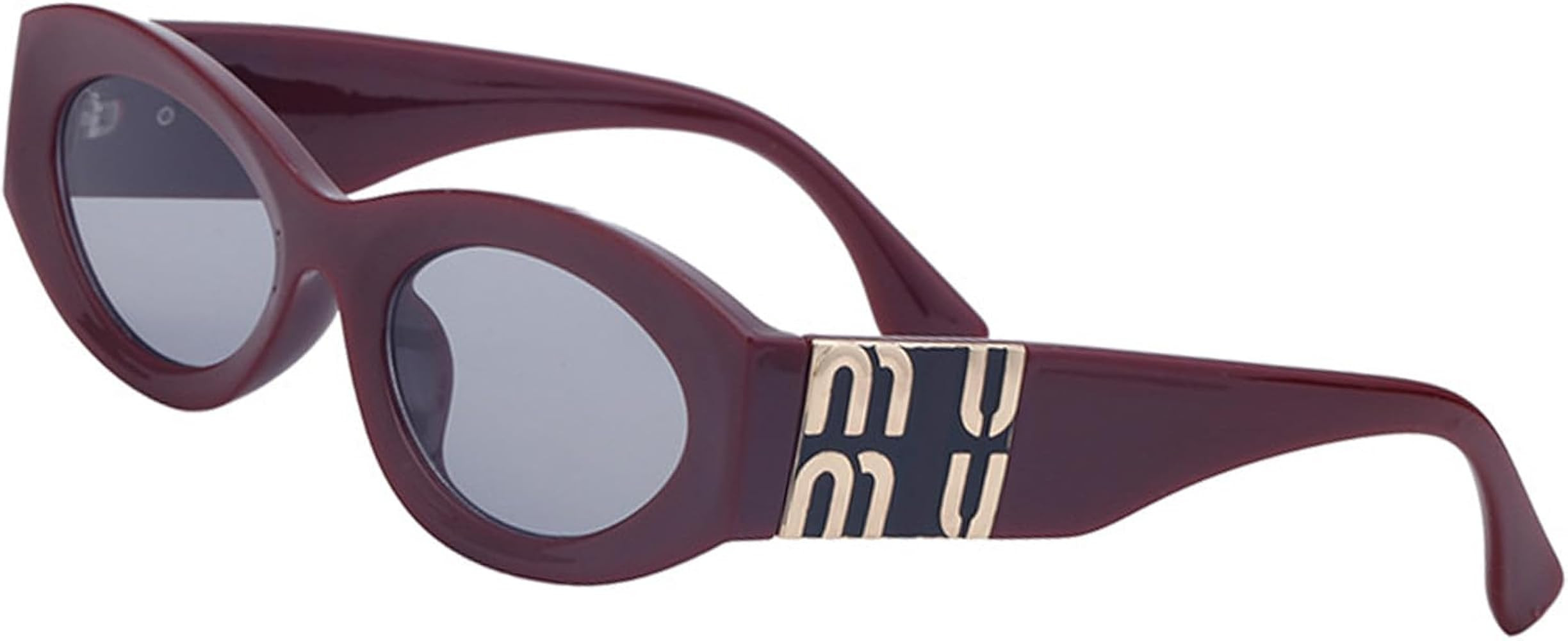 Female Personality Small Oval Sunglasses: UV Protection,r for Photography, Driving, Partying, Run... | Amazon (US)