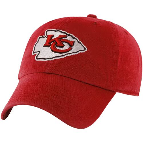 '47 Brand Kansas City Chiefs Clean Up Adjustable Hat - Red | NFL Shop