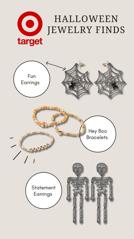 Cute Halloween jewelry at Target #targetstyle #halloween 

Halloween 2023 

#LTKHalloween #LTKSeasonal #LTKfindsunder50