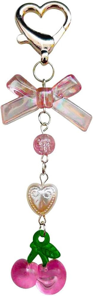 Meimimix Y2K Aesthetic Strawberry Star Charms Keychain For Women Girls Bag Purse Backpack Wallet ... | Amazon (US)
