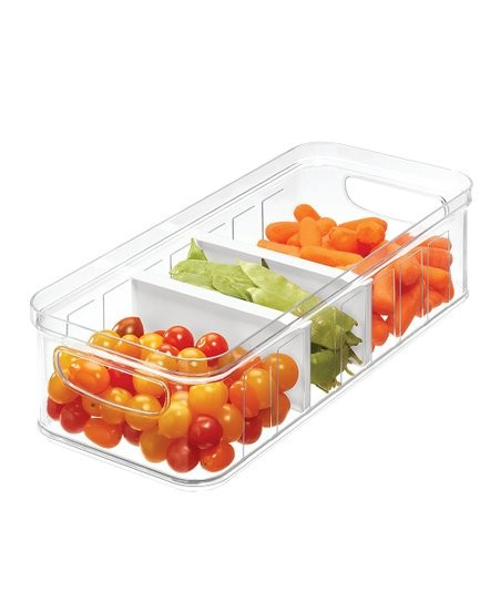 Crisp Clear Large Divider Bin | Zulily