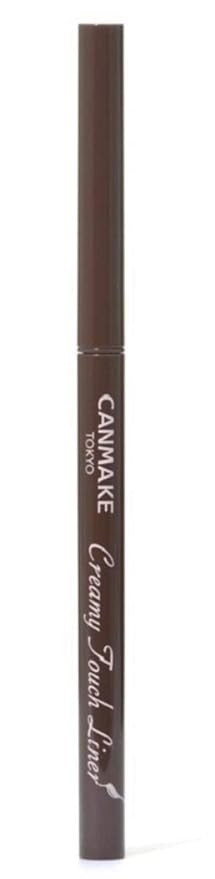 CANMAKE Creamy Touch Liner 1.5mm Slim Eyeliner (0.09 g) (02 Medium Brown) | Amazon (US)