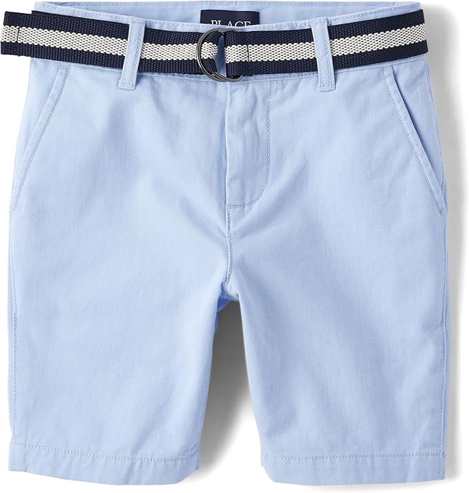 The Children's Place Boys' Belted Chino Shorts | Amazon (US)