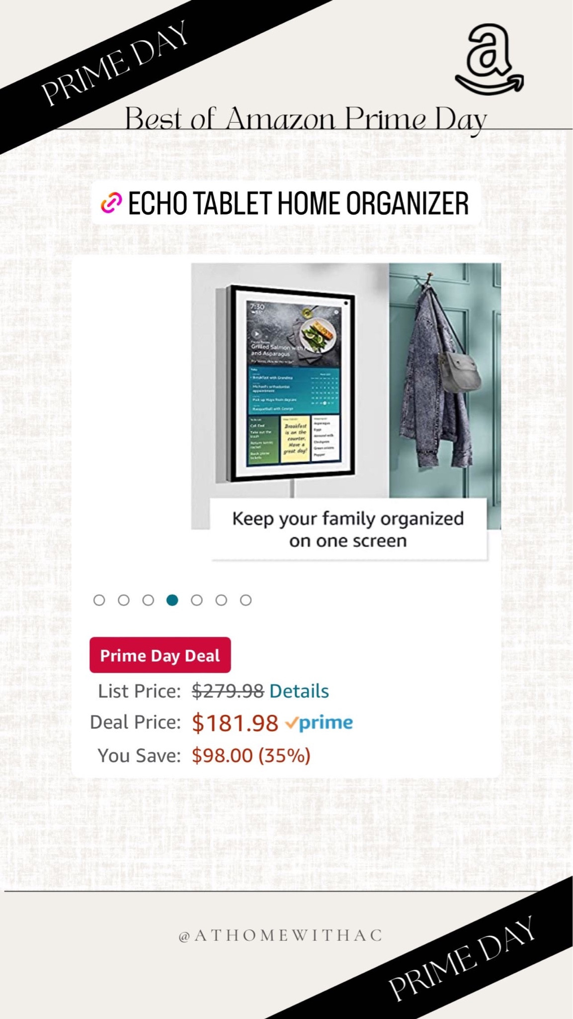Echo 15 family home organization tablet 

#LTKxPrimeDay #LTKfamily #LTKhome