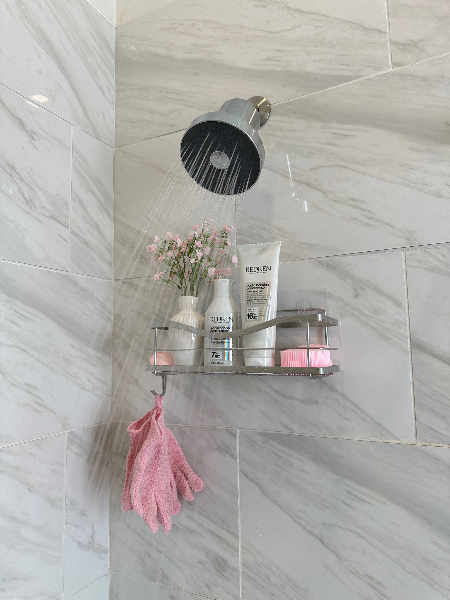 my cutie spring shower decor/caddy lineup (pt 1)🤍🌸🛁 

bathroom decor, pink decor, home finds, Amazon decor, Amazon home finds, shower products, body care, Jolie filtered shower head, spring bath decor, clean girl aesthetic, aesthetic bathroom #LTKU #LTKSeasonal #LTKfindsunder50 

#LTKstyletip #LTKbeauty #LTKhome