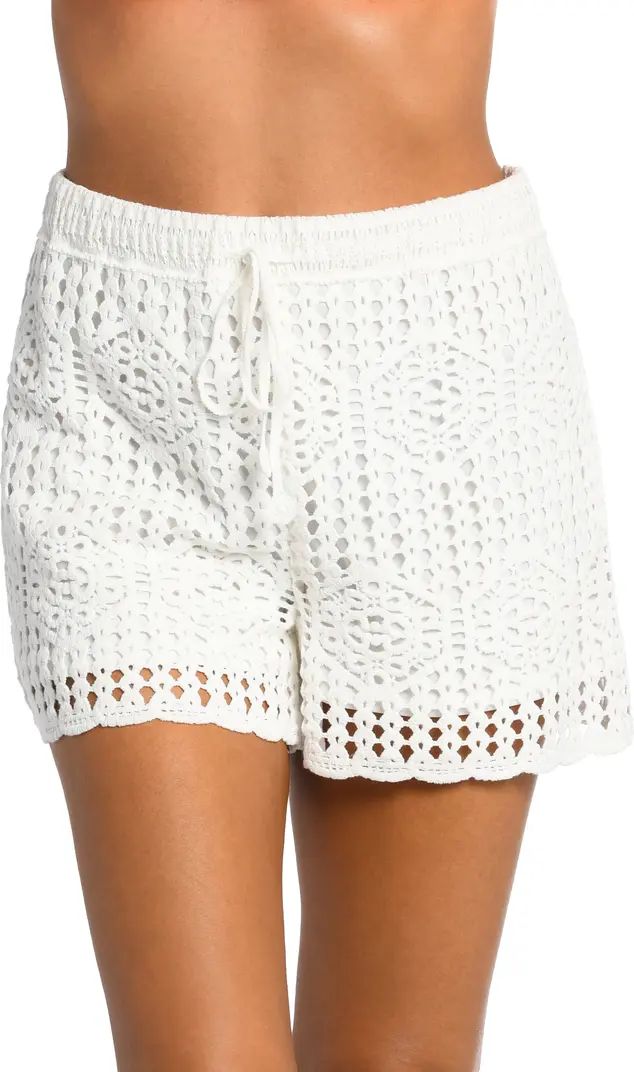 Waverly Cotton Cover-Up Shorts | Nordstrom