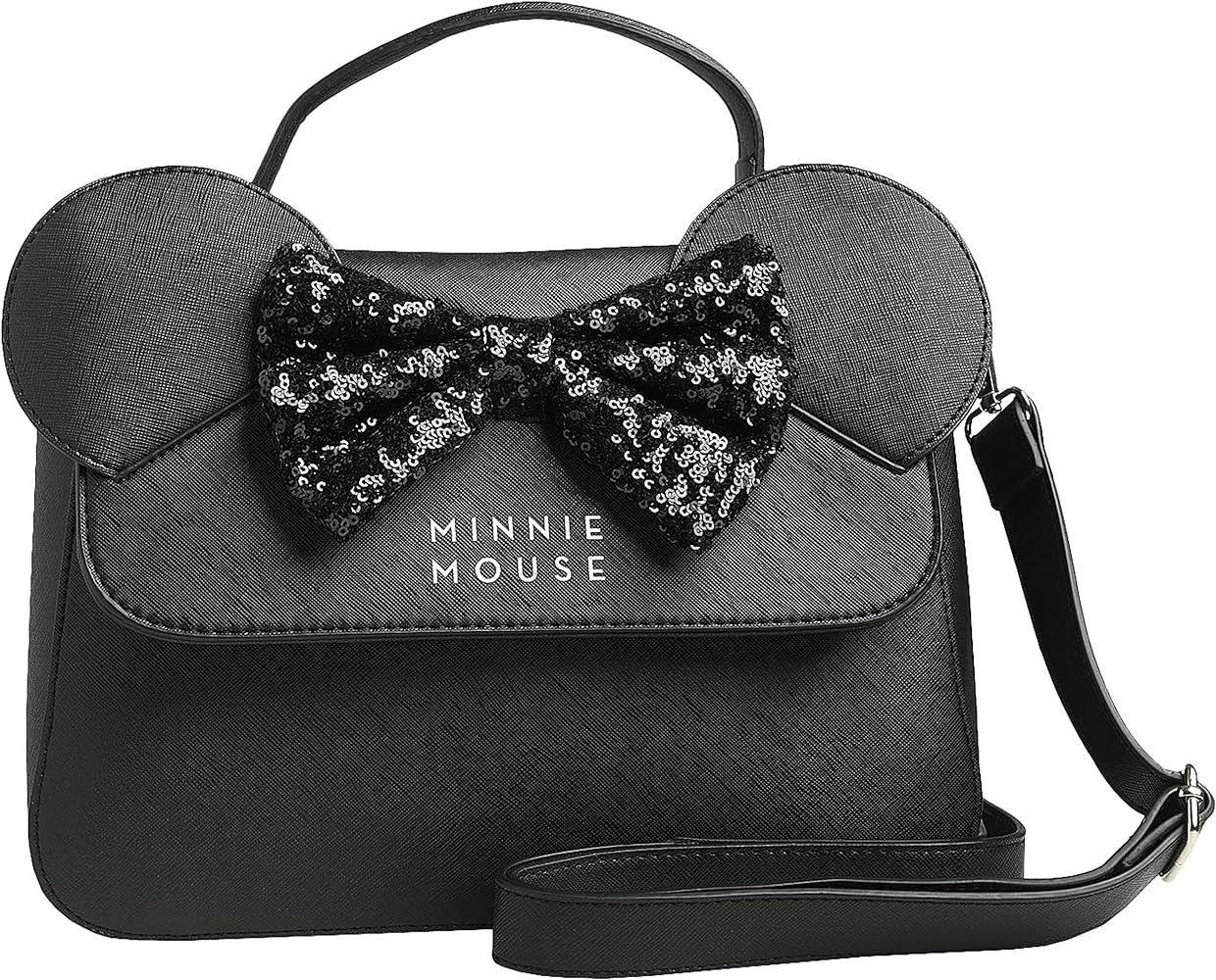 Disney Minnie Mouse Crossbody Bag with Ears and Bow | Amazon (US)