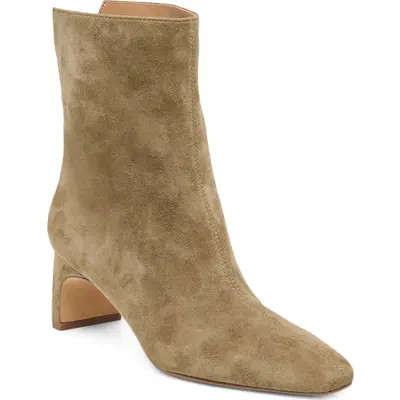 Dolce Vita Bennet Bootie in Olive Suede at Nordstrom, Size 5.5 | Nordstrom
