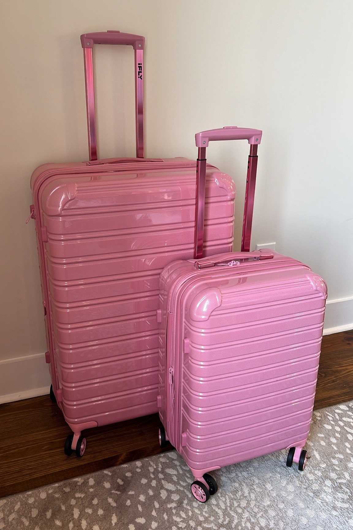 iFLY luggage / pink luggage set / pink suitcase / affordable luggage 

#LTKFind #LTKtravel