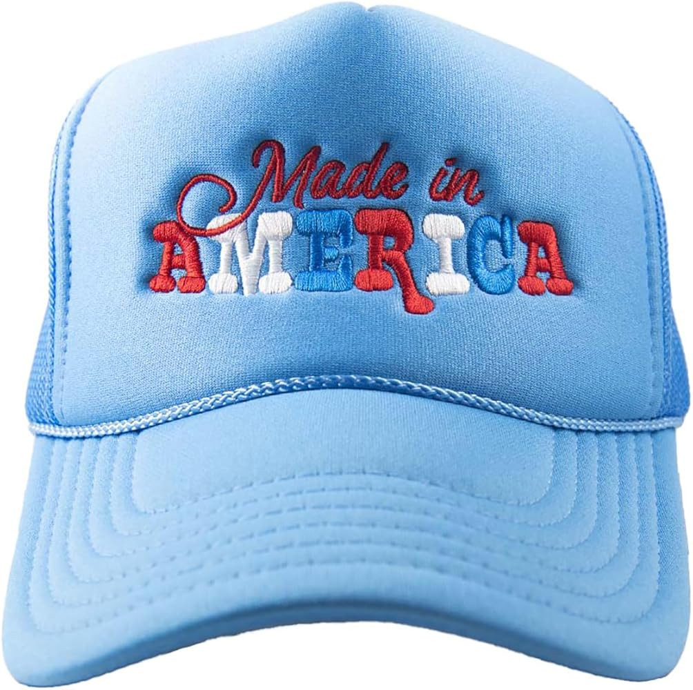 KATYDID Made in America Hat - Patriotic Hat for Women - Fully Embroidered America Hat - Women's B... | Amazon (US)