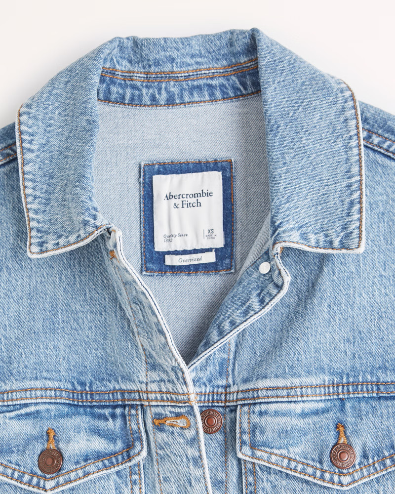 Denim Trucker Jacket | Abercrombie & Fitch (US)