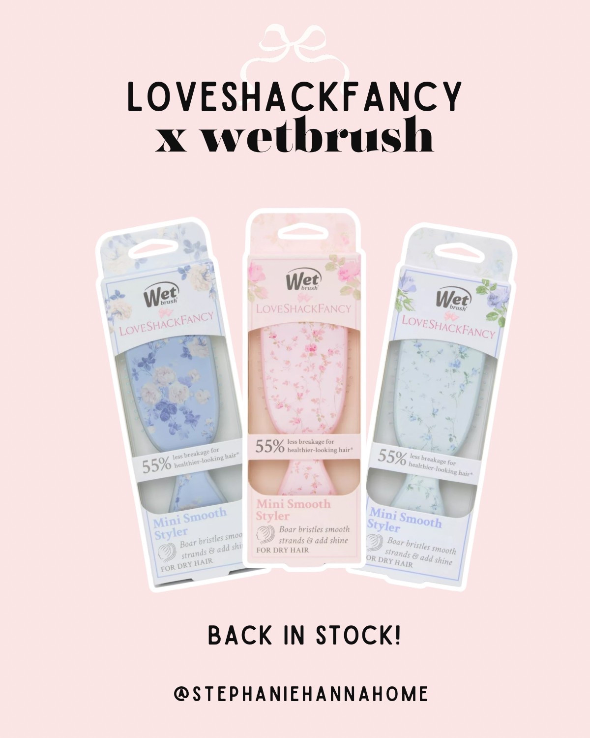 LoveShackFancy x Wet Brush Back in Stock! 

#LTKBeauty #LTKFindsUnder50 #LTKGiftGuide
