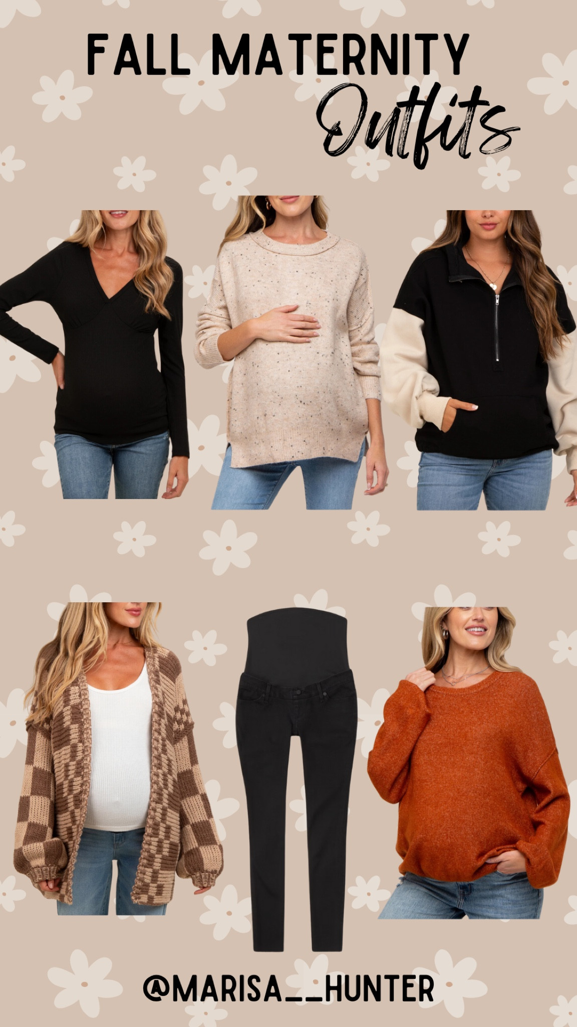 Fall maternity outfits 

Cardigan pull over quarter zip long sleeve T-shirt, maternity, jeans, bump, friendly fall colors 

#LTKSeasonal #LTKBump