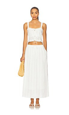 HEARTLOOM Laudine Set in Ivory from Revolve.com | Revolve Clothing (Global)